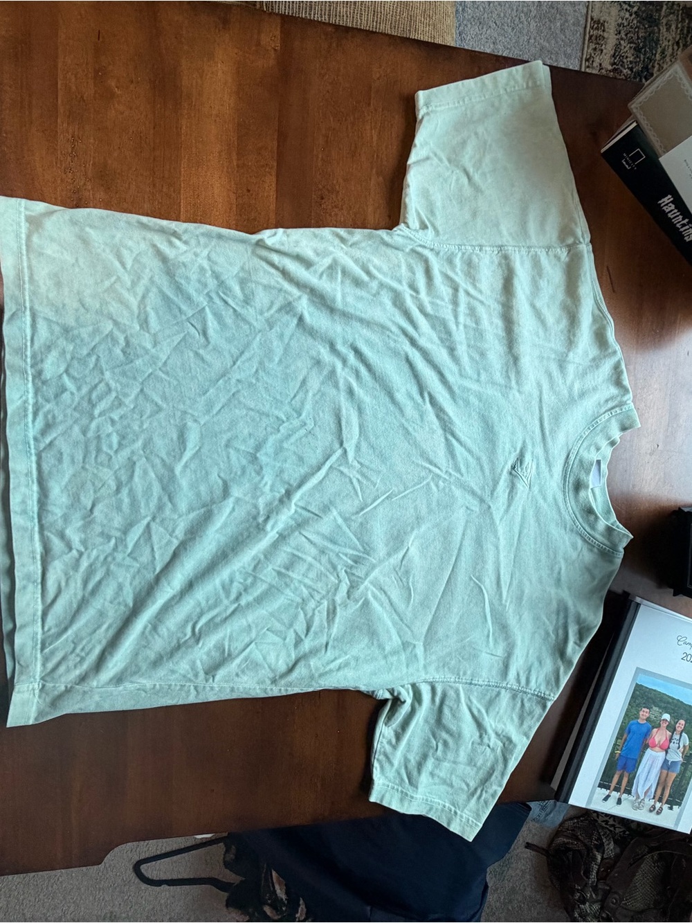 Gymshark Men's Mint Green Short-Sleeve Tee